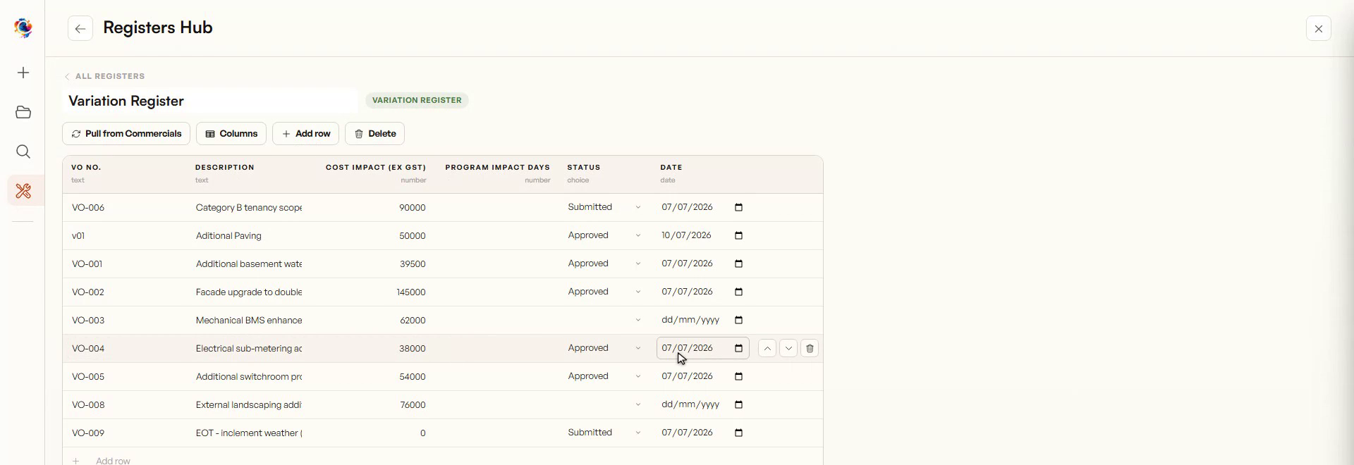 Registers Hub